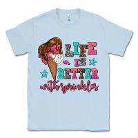 Dusty Blue life is better with sprinkles Classic Tee - AdoDesignShop