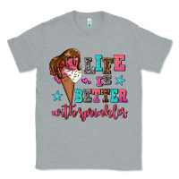 Heather Grey life is better with sprinkles Classic Tee - AdoDesignShop