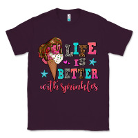 Plum life is better with sprinkles Classic Tee - AdoDesignShop