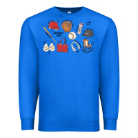 True Royal baseball mom Premium Sweatshirt - MaliasSmallBusiness