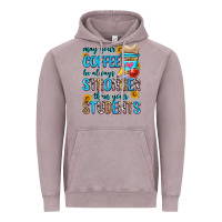 May Your Coffee Be Always Stronger Than Your Stude Vintage Hoodie | Teevron