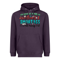 Plum im  kind of a mix of sweetheart and smartass Heavyweight Hoodie - MaliasSmallBusiness