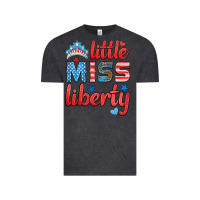 Vintage Black little miss liberty Vintage Tee - HRA Design Shop