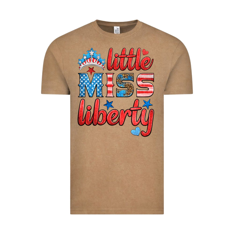 Little Miss Liberty Vintage Tee by HRA Design Shop | Teevron