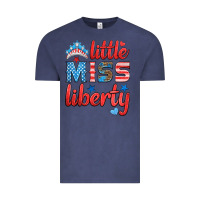 Vintage Denim little miss liberty Vintage Tee - HRA Design Shop