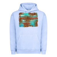 Pigment Grape Ice Serape and Leopard Background Urban Hoodie - texasbilliewilder