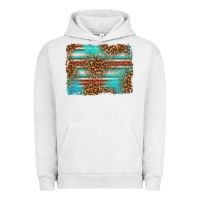 Pigment Lunar Rock Serape and Leopard Background Urban Hoodie - texasbilliewilder