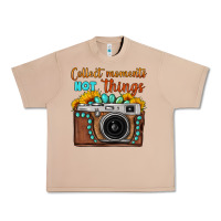 Burro collect moments not things sunflower gemstone vintage camera Urban Heavy Tee - FaDigitalArtStudio