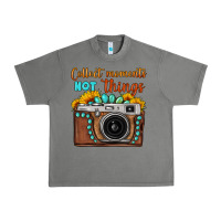 Tornado collect moments not things sunflower gemstone vintage camera Urban Heavy Tee - FaDigitalArtStudio