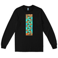 Black dinosaur brontosaurus pen wrap Long Sleeve Tee - Artiststas