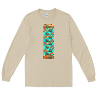 Mushroom dinosaur brontosaurus pen wrap Long Sleeve Tee - Artiststas