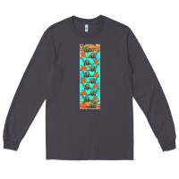 Smoke dinosaur brontosaurus pen wrap Long Sleeve Tee - Artiststas