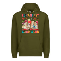 Army Green romantasy book club Premium Hoodie - Artiststas