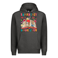 Charcoal Heather romantasy book club Premium Hoodie - Artiststas
