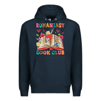 Navy romantasy book club Premium Hoodie - Artiststas