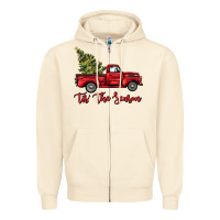 Sandshell tis the season Zipper Hoodie - BarkalooDesign