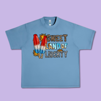 Sweet Land Of Liberty Urban Heavy Tee Designed By Racoondesign