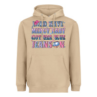 Mushroom lord have mercy baby got her blue jeans on Heavyweight Hoodie - NancyCooperArtShop