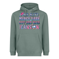 Sage lord have mercy baby got her blue jeans on Heavyweight Hoodie - NancyCooperArtShop