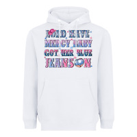 White lord have mercy baby got her blue jeans on Heavyweight Hoodie - NancyCooperArtShop