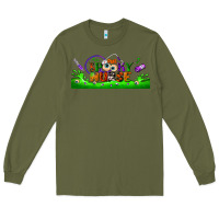 Army Green one spooky nurse libbey glass Long Sleeve Tee - BundleAndBundleShop