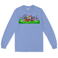 Colony Blue one spooky nurse libbey glass Long Sleeve Tee - BundleAndBundleShop