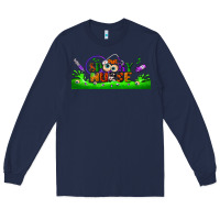 Navy one spooky nurse libbey glass Long Sleeve Tee - BundleAndBundleShop