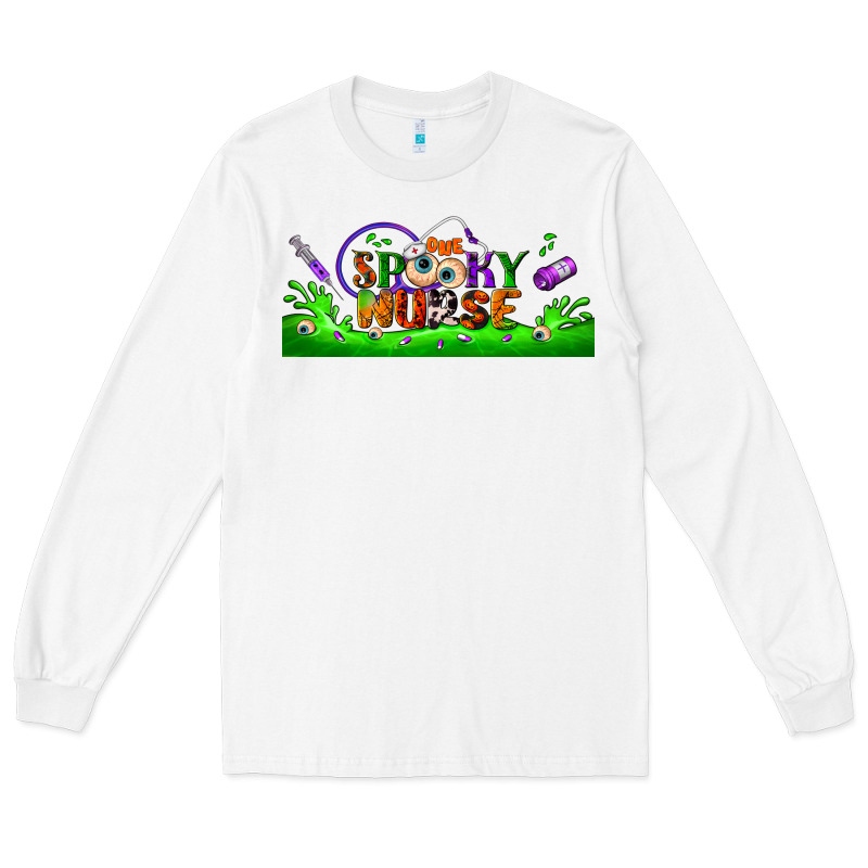 One Spooky Nurse Libbey Glass Long Sleeve Tee by BundleAndBundleShop | Teevron