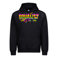 Black Equality hurts no one Urban Hoodie - NancyCooperArtShop