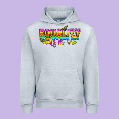 Equality Hurts No One Urban Hoodie Designed By Nancycooperartshop