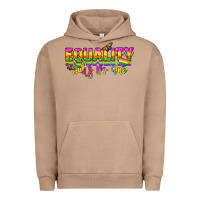 Pigment Burro Equality hurts no one Urban Hoodie - NancyCooperArtShop