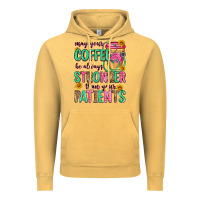 Vintage Mustard may your coffee be always stronger than your patie Vintage Hoodie - Zillion Design Studio