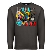 Smoke teaching is a work of heart Premium Sweatshirt - NancyCooperArtShop