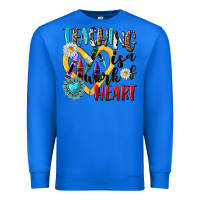 True Royal teaching is a work of heart Premium Sweatshirt - NancyCooperArtShop