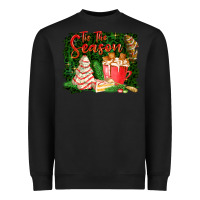Black tis the season Heavyweight Sweatshirt - FaDigitalArtStudio