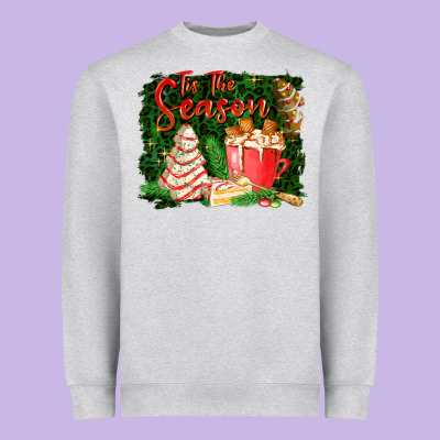Tis The Season Heavyweight Sweatshirt Designed By Fadigitalartstudio