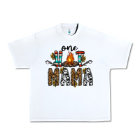 White one hot mama Urban Heavy Tee - CowhideDigitalArt