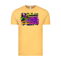 Vintage Mustard mardi gras flag Vintage Tee - RacoonDesign