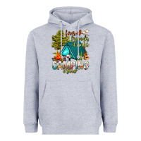 Heather Grey fires friends drinks camping crew Heavyweight Hoodie - NancyCooperArtShop