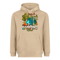 Mushroom fires friends drinks camping crew Heavyweight Hoodie - NancyCooperArtShop