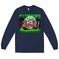 Navy one spooky nurse mouse pad Long Sleeve Tee - BundleAndBundleShop