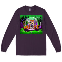 Plum one spooky nurse mouse pad Long Sleeve Tee - BundleAndBundleShop