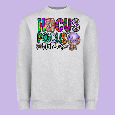 Hocus Pocus Witches Heavyweight Sweatshirt Designed By Cowhidedigitalart