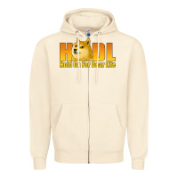 Sandshell hodl hold on for dear life dogecoin Zipper Hoodie - Jasminsmagicworld