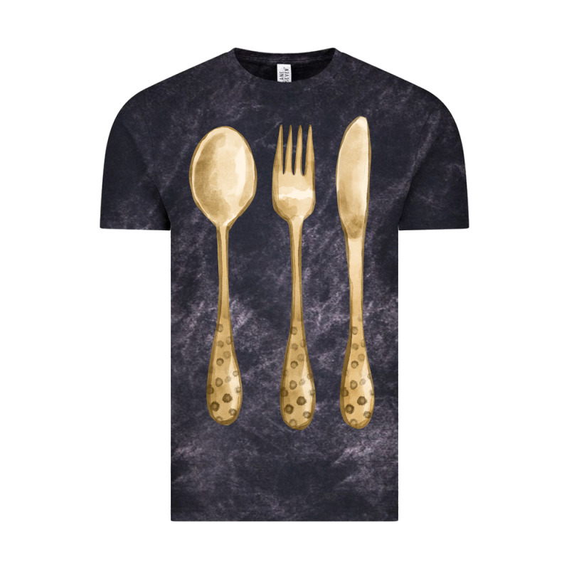 Spoon Fork Knife Fa Element Vintage Tee by FaDigitalArtStudio | Teevron