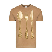Vintage Camel spoon fork knife fa element Vintage Tee - FaDigitalArtStudio