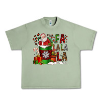 Oil Green fa la la la la christmas santa claus coffee cup Urban Heavy Tee - FaDigitalArtStudio