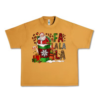Peanut Butter fa la la la la christmas santa claus coffee cup Urban Heavy Tee - FaDigitalArtStudio