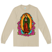 Mushroom our lady of guadalupe Long Sleeve Tee - JahusDesignShop