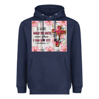 Navy christian Heavyweight Hoodie - MaliasSmallBusiness